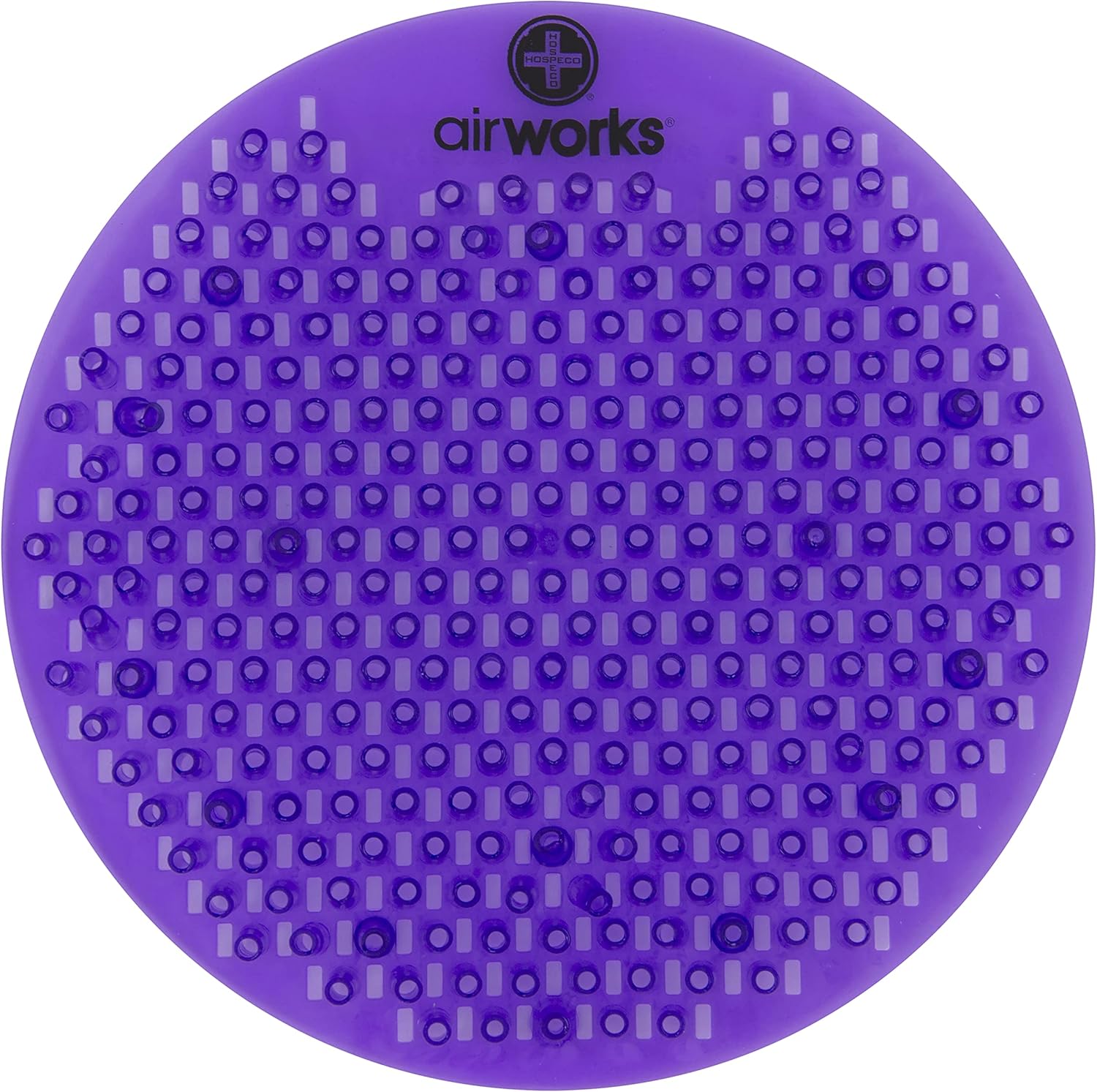 AirWorks WSFUS236-BX Awsfus236-Bx Splash Free Urinal Screen, Lavender Meadow, Light 0.22 lb, 8" Height, 6" Width, Purple (Pack of 10) Light Purple Lavender Meadow