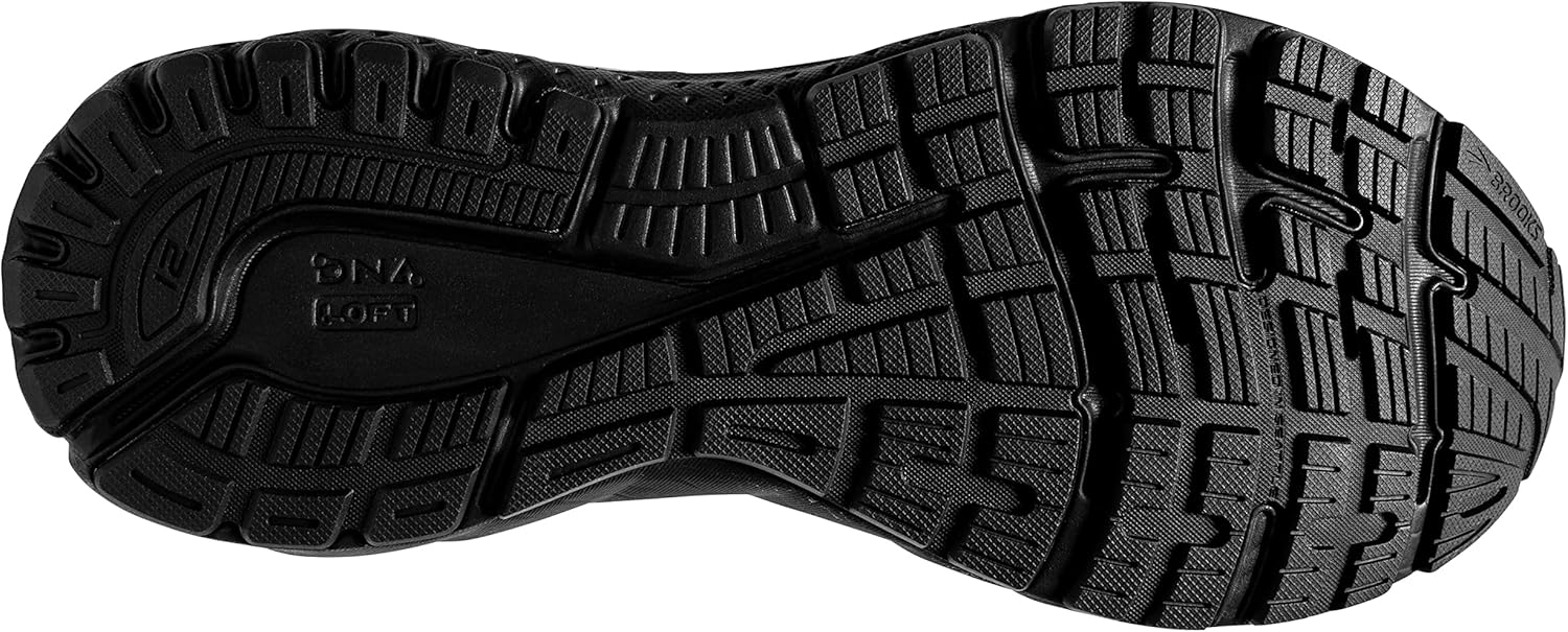 Brooks Men's Adrenaline GTS 21 Running Shoe 8.5 Black/Black/Ebony