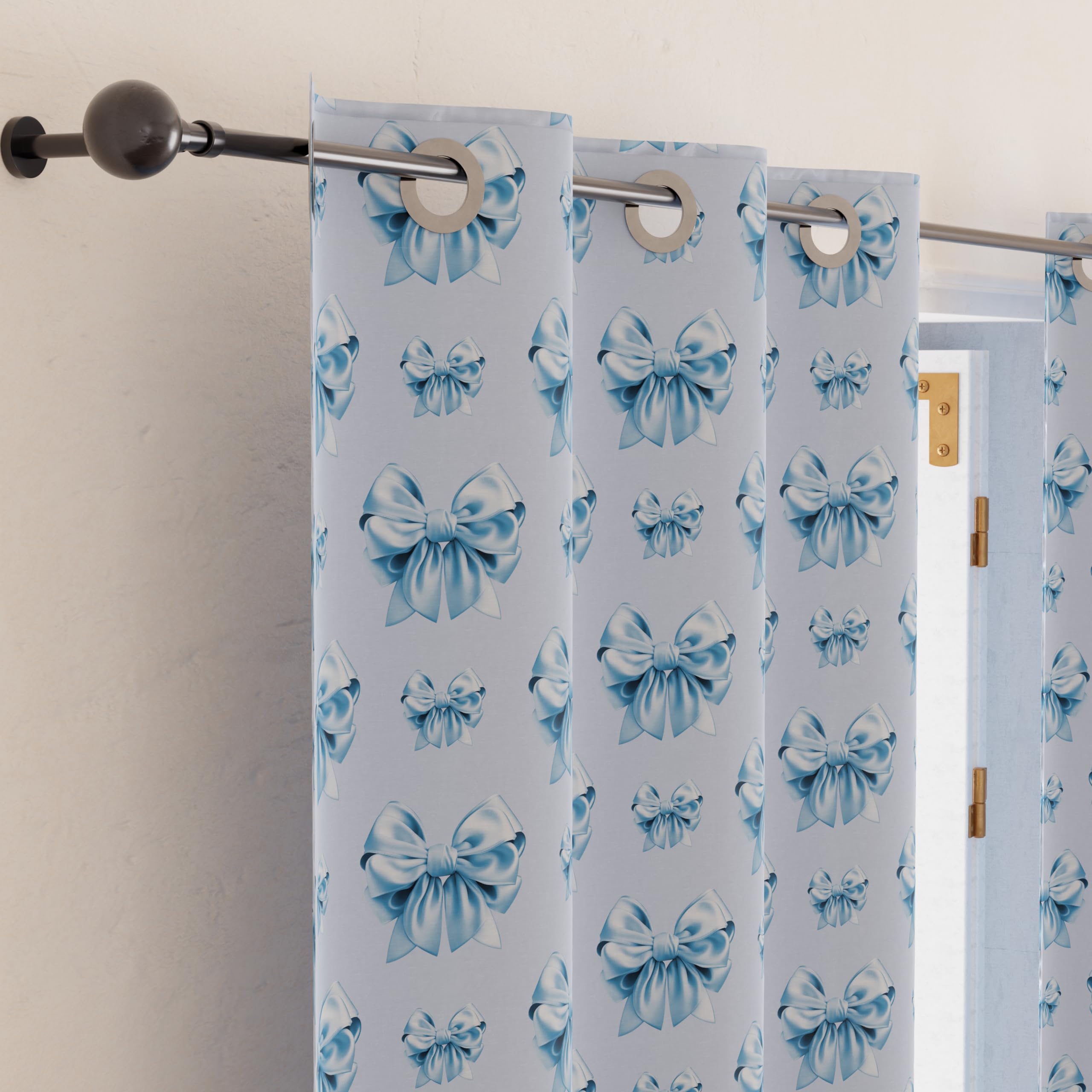 Tende A Pannelli Con Anelli PETTI 2 Pezzi 140x280 Cm - Oscuranti, Isolanti, Microfibra, 100% Made In Italy