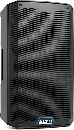 ALTO TS412 - Altavoz PA de 2500 W de 12" con mezclador de 3 canales, transmisión Bluetooth, vinculación inalámbrica de altavoces, aplicación DSP