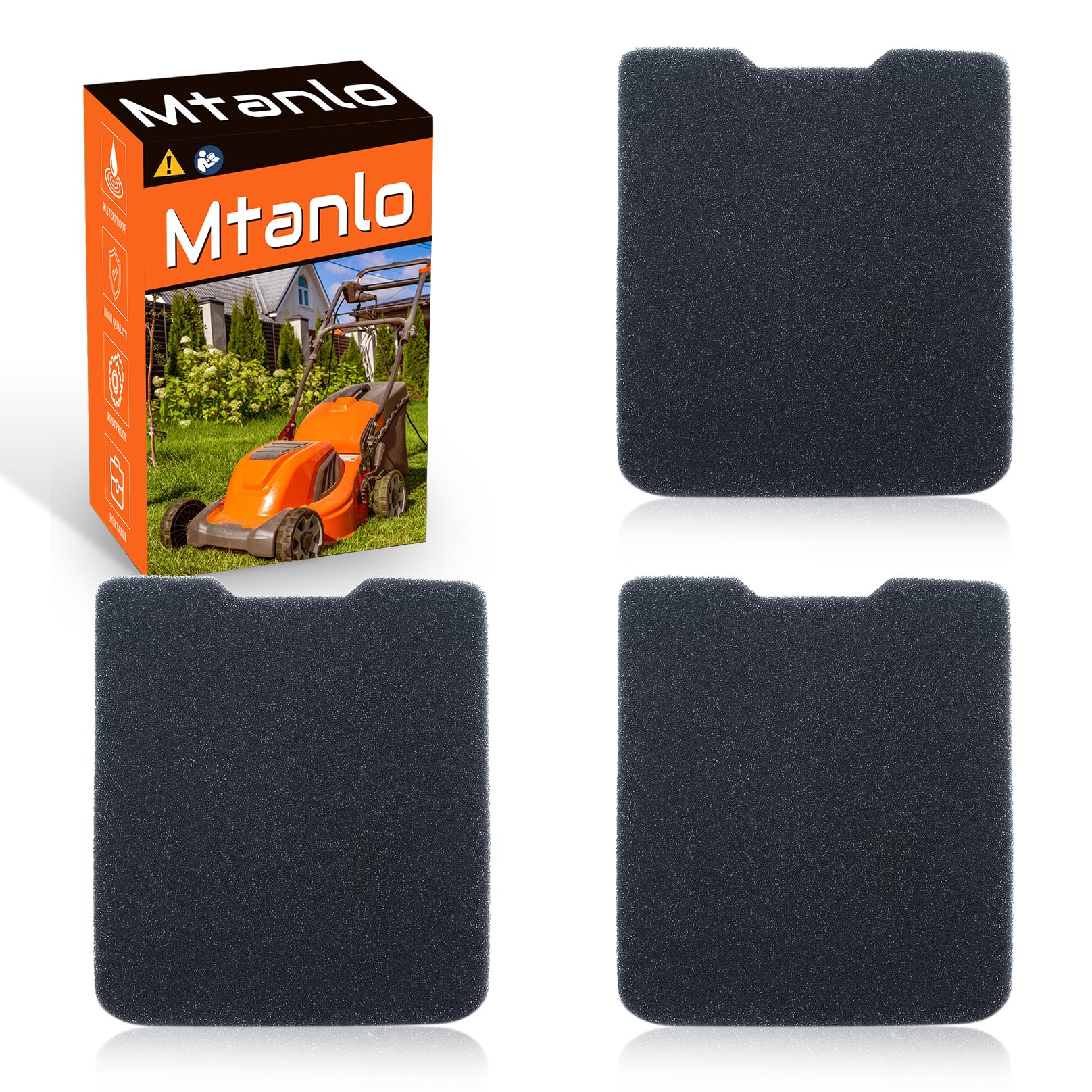 Filtro Aria Inserto Per Soffiatore A Gas Poulan BP400 BP402 (40,2 Cc Filtro Aria Inserto Per Soffiatore A Gas Poulan BP400 BP402 (40,2 Cc