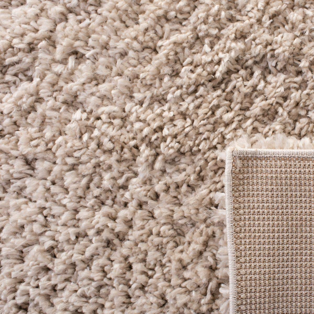 SAFAVIEH August Shag Collection Accent Rug - 2 x 5 Beige Solid Design Non-Shedding & Easy Care 1.5-inch Thick Ideal for High Traffic Areas in Entryway Living Room Bedroom AUG200D product thumbnail 8