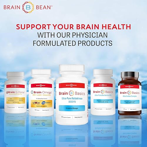 Miniatura 8 de Brain Basic Nattoquinasa ultra pura 5000 FU de mayor potencia disponible, 120 porciones