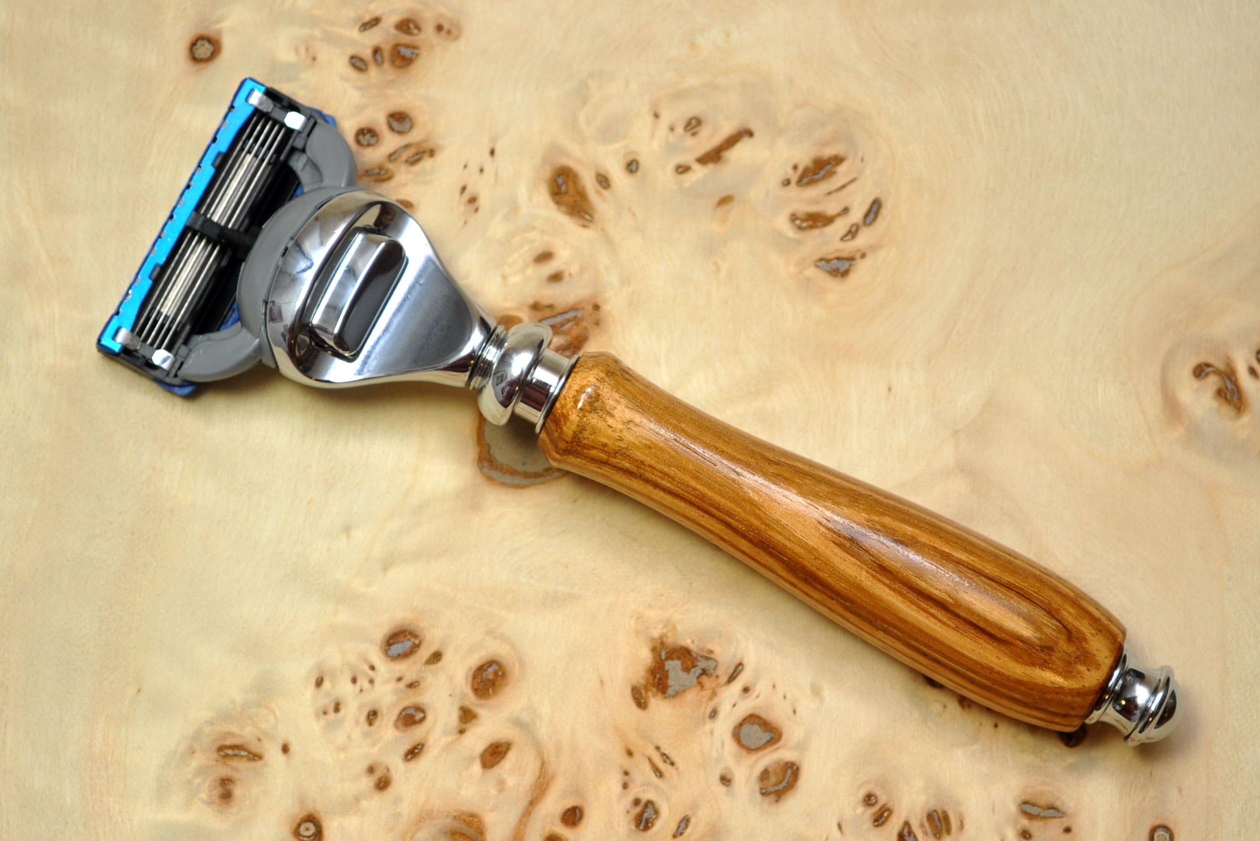 Fusion Razor Handcrafted in Exotic Hardwood