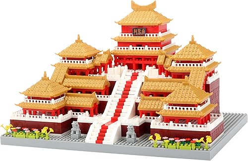 wriyvngs Juego de bloques de construcción de arquitectura china, Epang Palace, 3050 piezas, juguetes creativos, el mejor regalo para adultos y niños