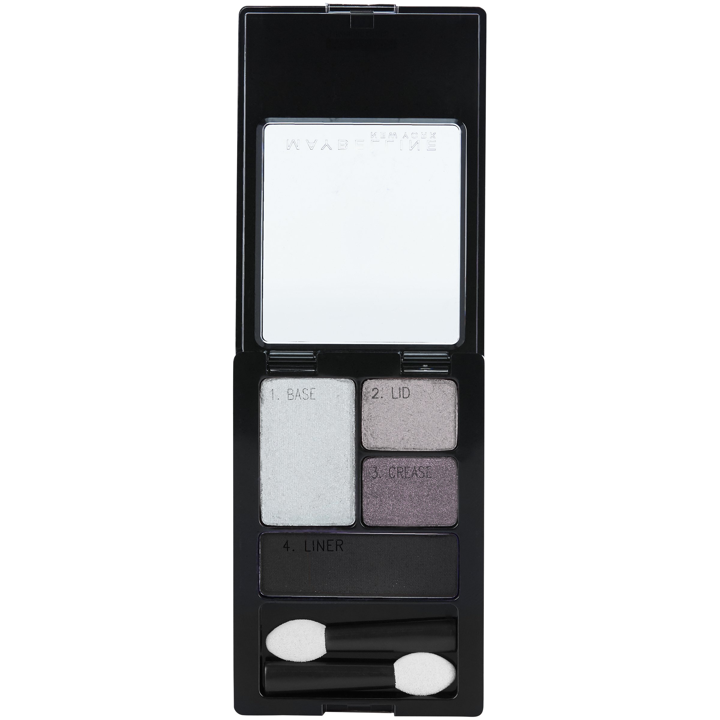 Maybelline Expert Wear Quad Renna Ombretto per gli occhi, colore: Charcoal Smoke