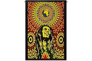 Bob Marley - Third Eye Export Tapestry: A Tapestry of Culture and Music