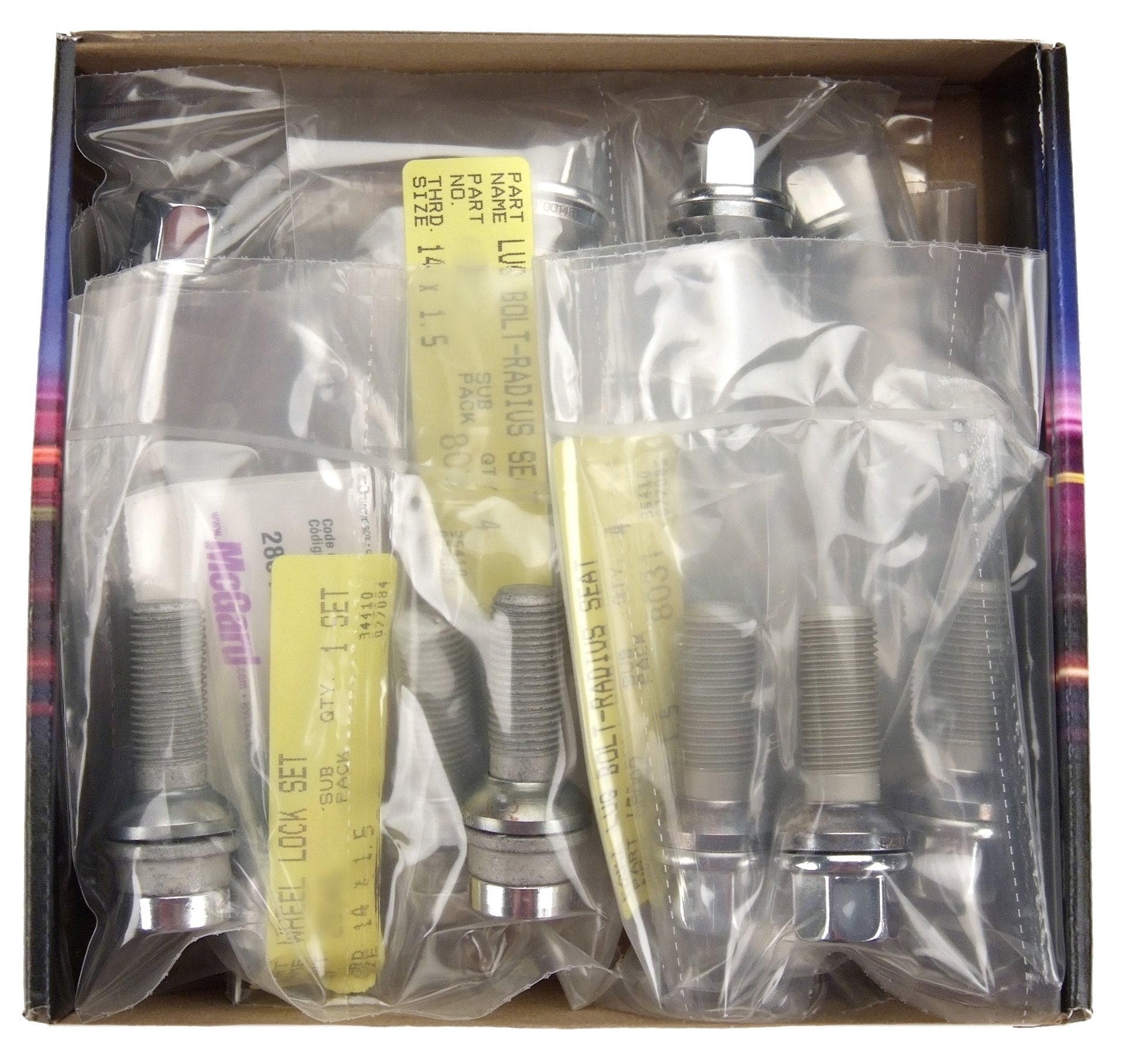 Amazon.co.jp: McGard 68018 クローム M14 x 1.5 スレッドサイズ 半径 