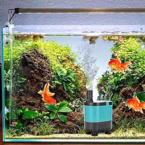 Miniatura 7 de Submersible Water Pump  Removable and Anti-leakage Aquarium Pump,Submersible for Changing Water, Durable Aquarium for Fish Tank Fish Pond Garden