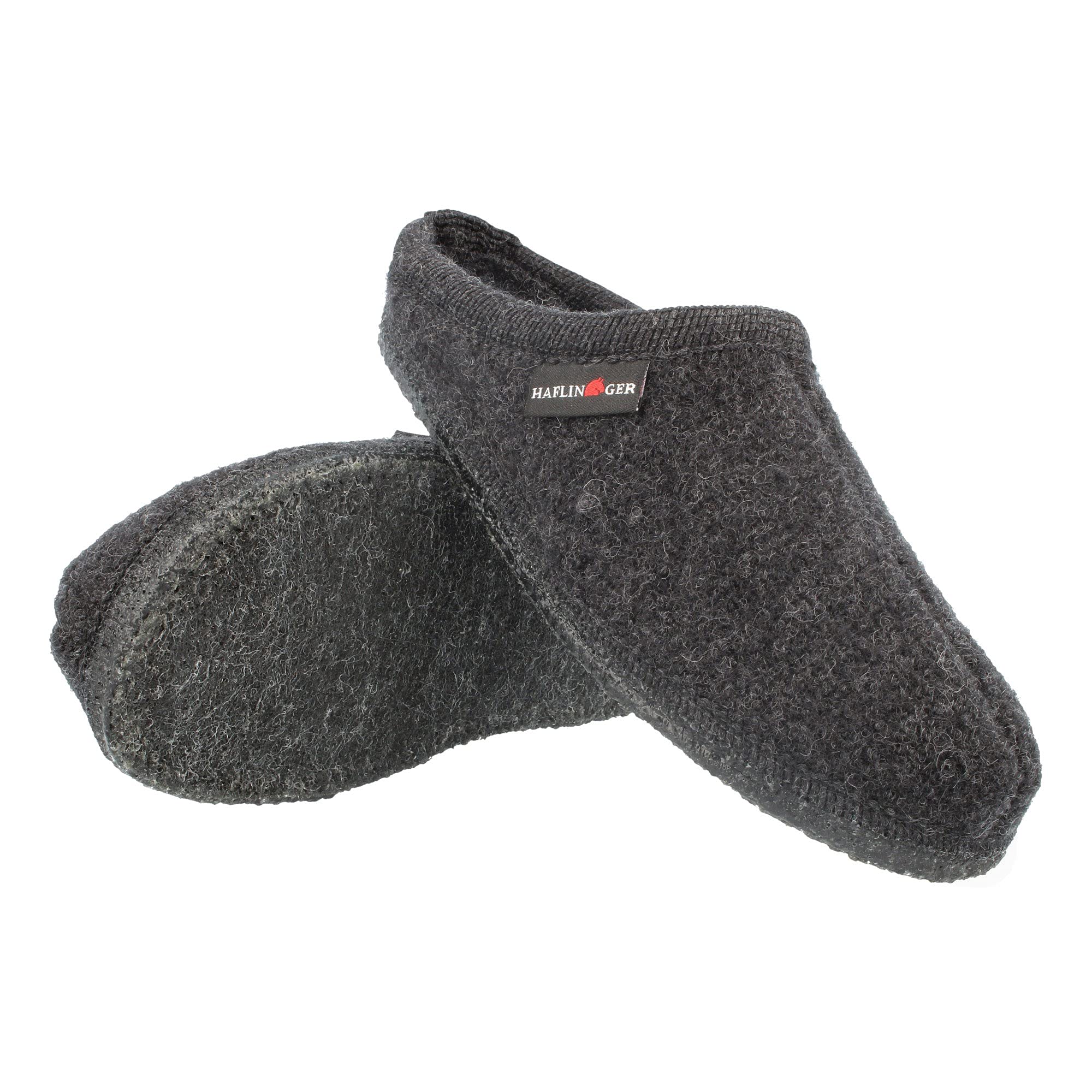 HAFLINGER Walktoffel Alaska Wolle Filzpantoffel Hausschuh