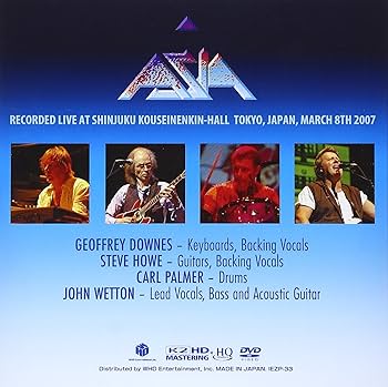 ASIA - Asia - Fantasia Live In Tokyo Collectors Edition (CD+