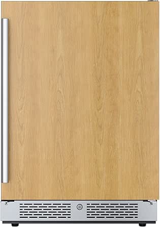 Avallon AWBC242PRSRH 24 Inch Wide 14 Bottle Capacity and 82 Can Capacity Panel Ready Wine and Beverage Cooler