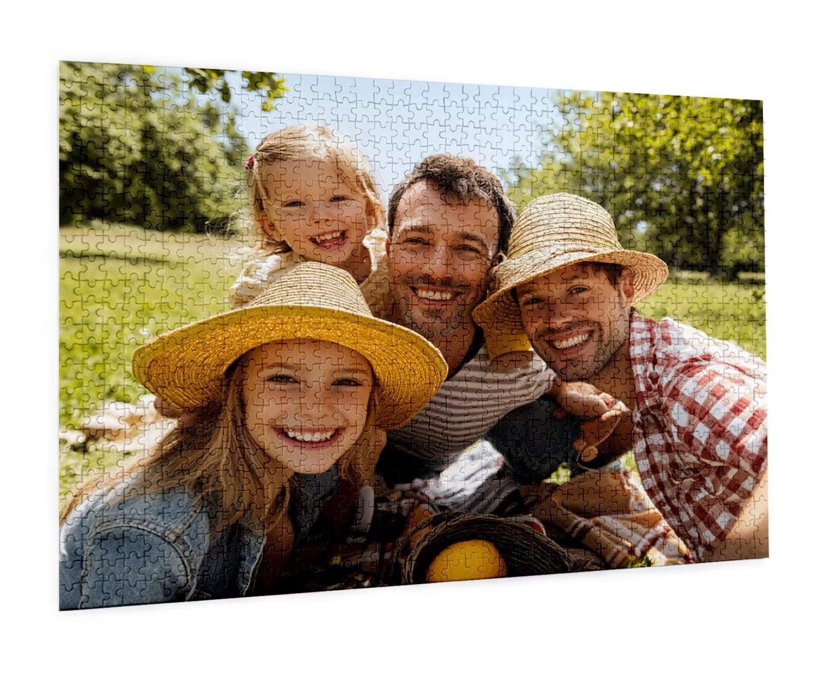 Spersonalizowana łamigłówka ze zdjęciem 1000 1500 2000 3000 4000 5000 sztuk Drewniane Puzzle Spersonalizowane z Twoim Obrazem Oryginalny prezent, z tekstem Rodzina, Zwierzęta, Urodziny, Boże