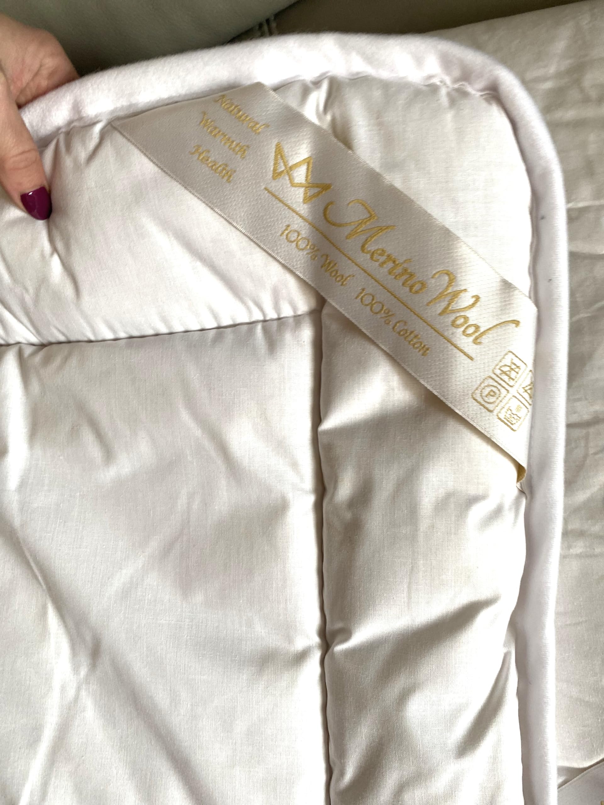 Merino Wool Sprzedaż pościel dzianinowy niedźwiedź naturalny koc łóżko kołdra dla dzieci niemowlę niemowlę kołdra 140 x 100 cm 500 g/m². 8 tog naturalny produkt dla dziecka, idealny na prezent!