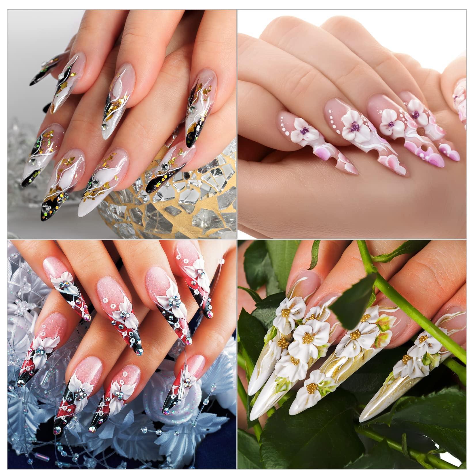 Phoenixy Poudre Acrylique Pour Ongles 78 Couleurs Kit Acrylique Ongles Complet Avec Acrylique Liquide Monomer Faux Ongles Outils D'art D'ongle Nail Art Extension Kit Manucure