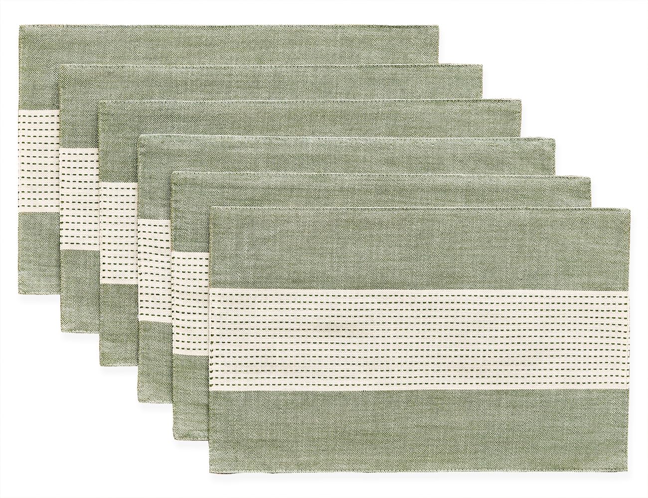 Amazon.com: Wracra Linen Placemats, 12 x 18 Inch Set of 6