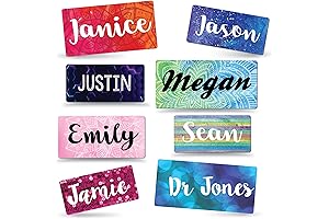 Personalized Medium Custom Locker Magnet Name Tag