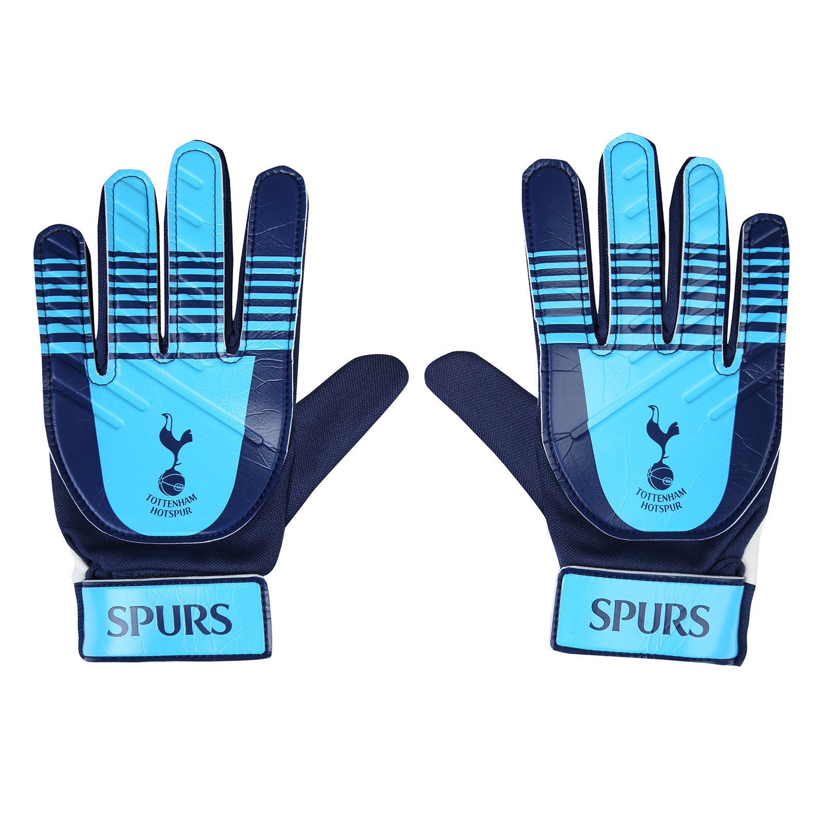 Tottenham Hotspur Boys Blue Fc Official Football Gift Goalkeeper Goalie Gloves