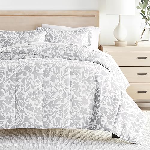 Miniatura 5 de Juego de colcha individual de Linen Market (2 piezas) lleva el lujo a casa con nuestros edredones alternativos de plumón suaves y ligeros de tamaño