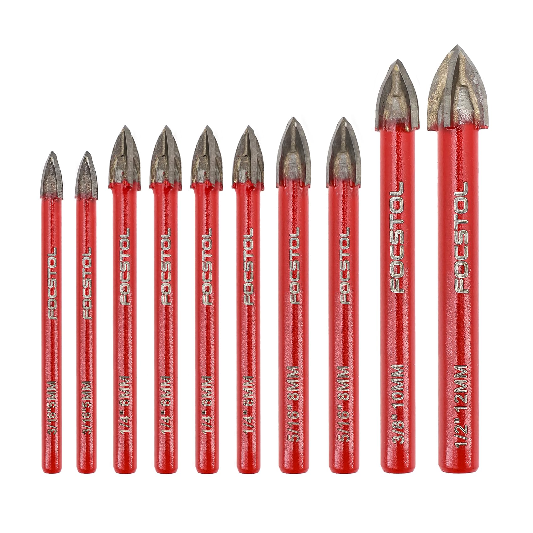 FOCSTOL Masonry Drill Bits Set