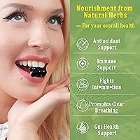 Vista 6 de Aceite de orégano con aceite de semilla negra + vitamina D3 Aceite de orégano 3 en 1 500 mg gomitas para la salud inmune Conserva carvacrol