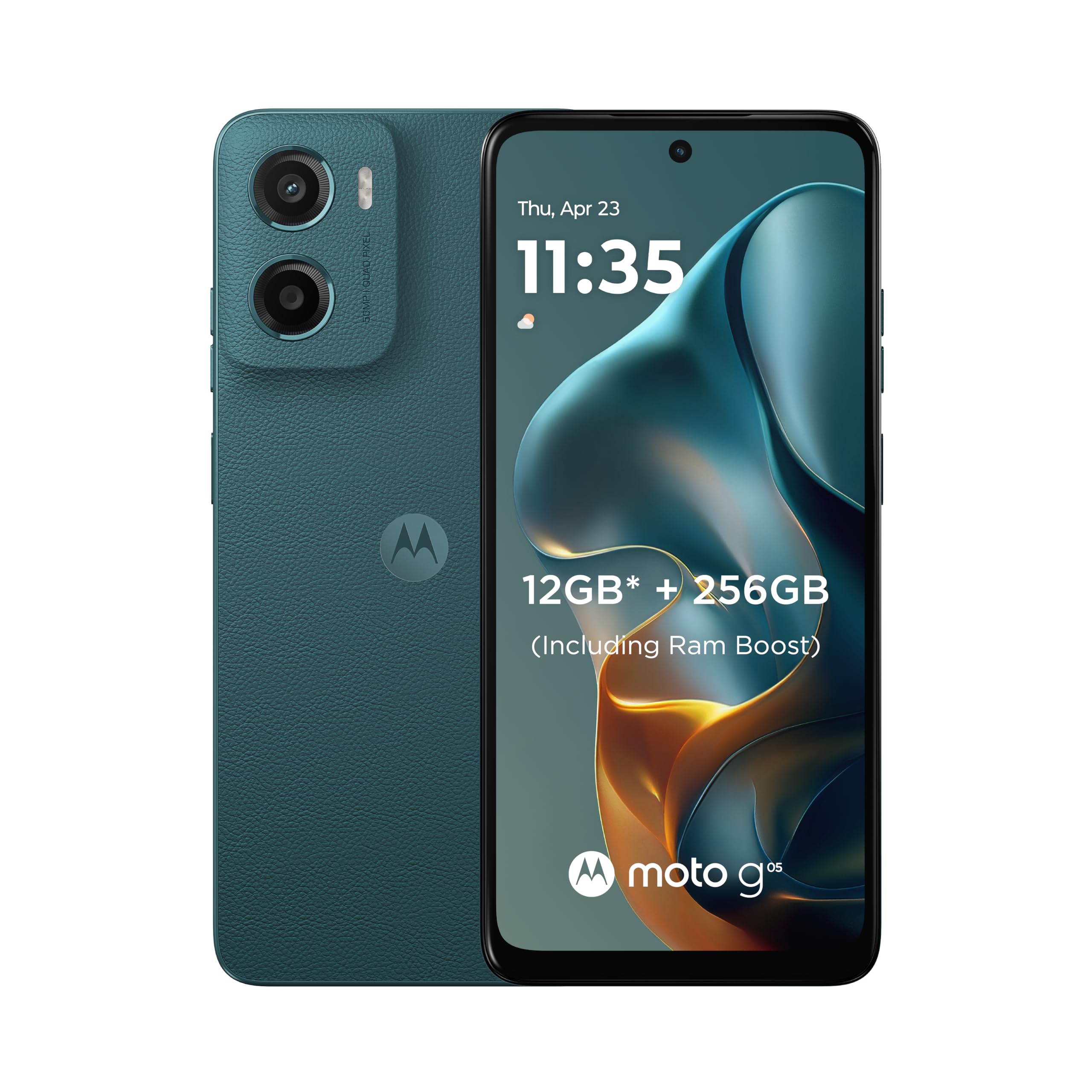 MOTOROLA G05, 4+8GB RAM,DUAL SIM,256 GB ROM, MediaTek Helio G81