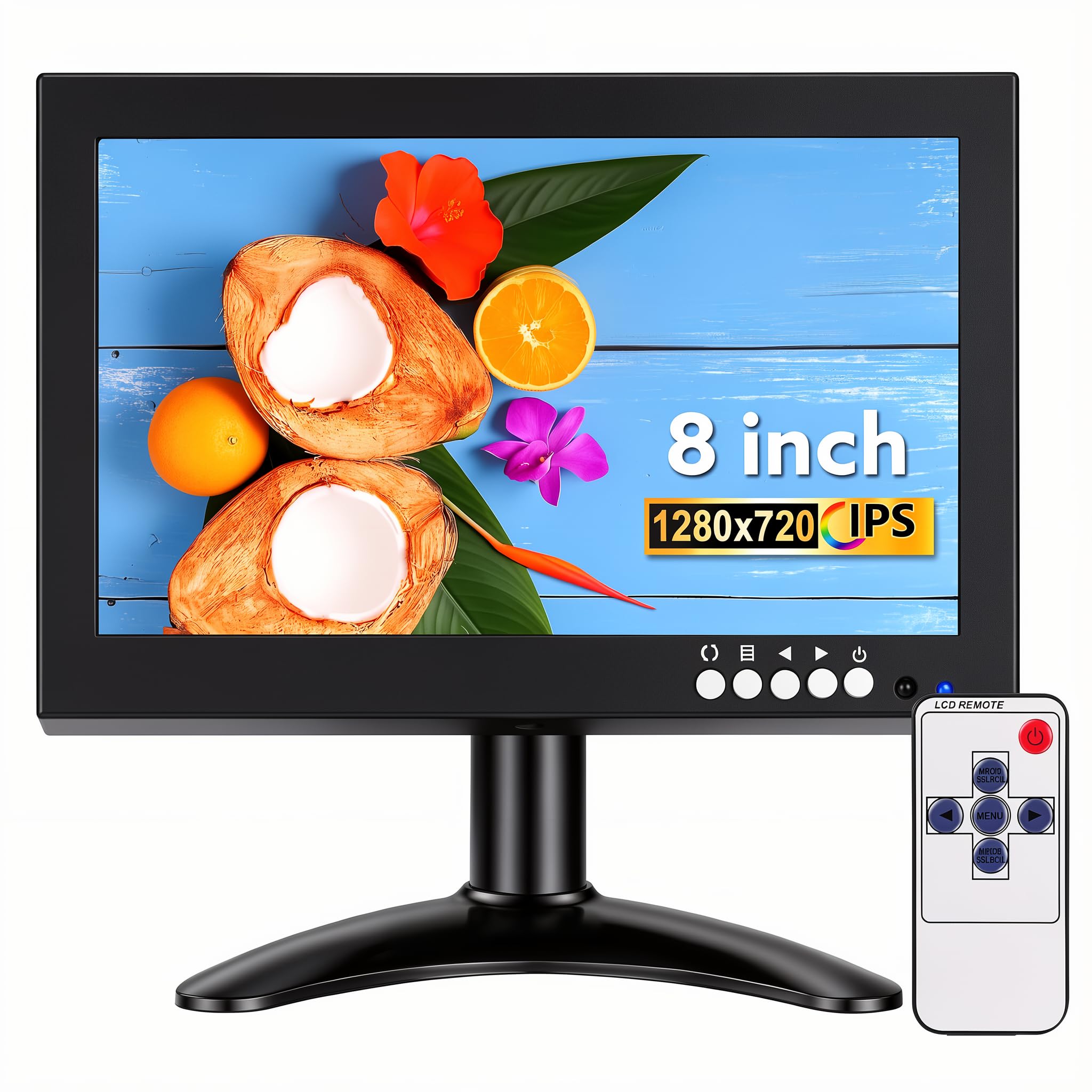 Amazon.co.jp: 8インチモニター 小型モニター Eyoyo HD1280x720 小型