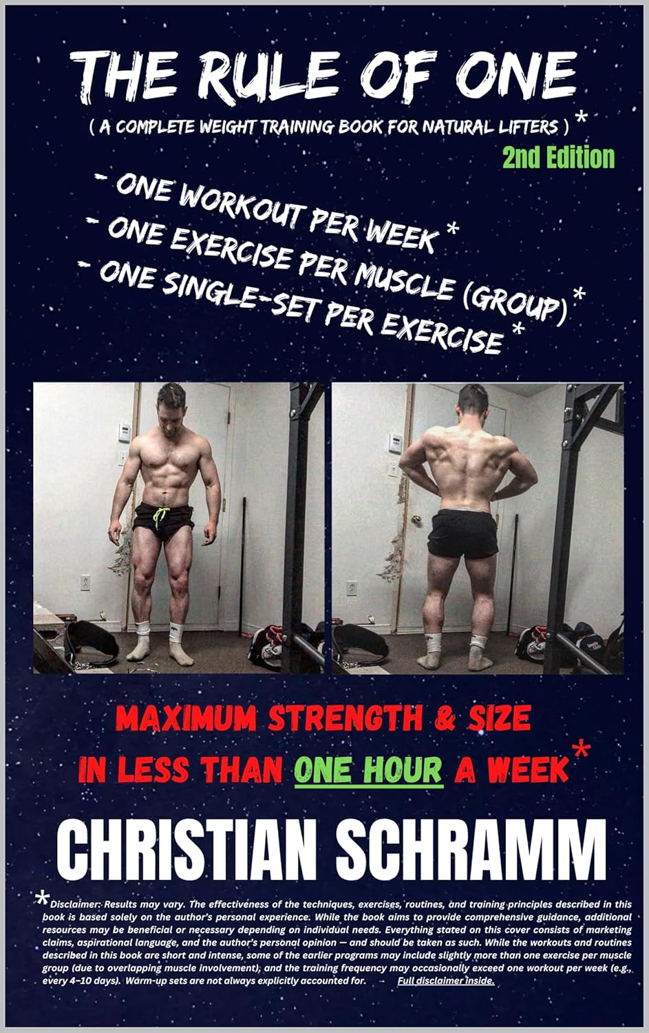 THE RULE OF ONE: Maximum Strength & Size in Less than One Hour a Week      [Print Replica] Kindle Edition