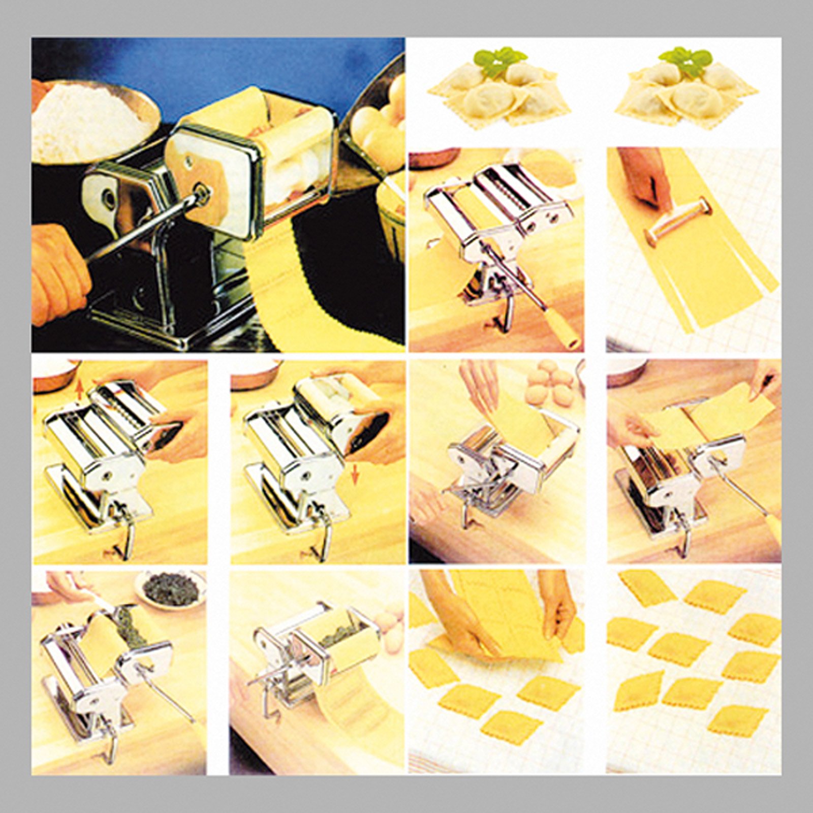 Hergestellt für Dema - Máquina para estirar pasta (3 en 1)