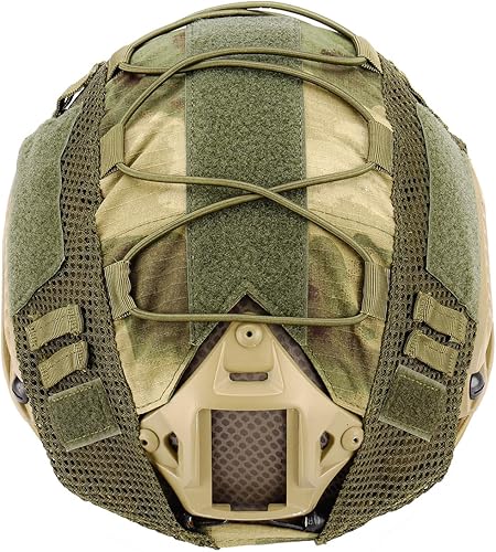 Miniatura 4 de Lancer Tactical Funda de casco para cascos MH, PJ y BJ Fast  Militar, Paintball, caza y equipo de tiro  Hecho de nailon 1000D