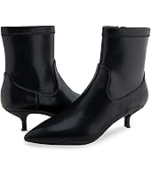 Black Stretch Faux Leather