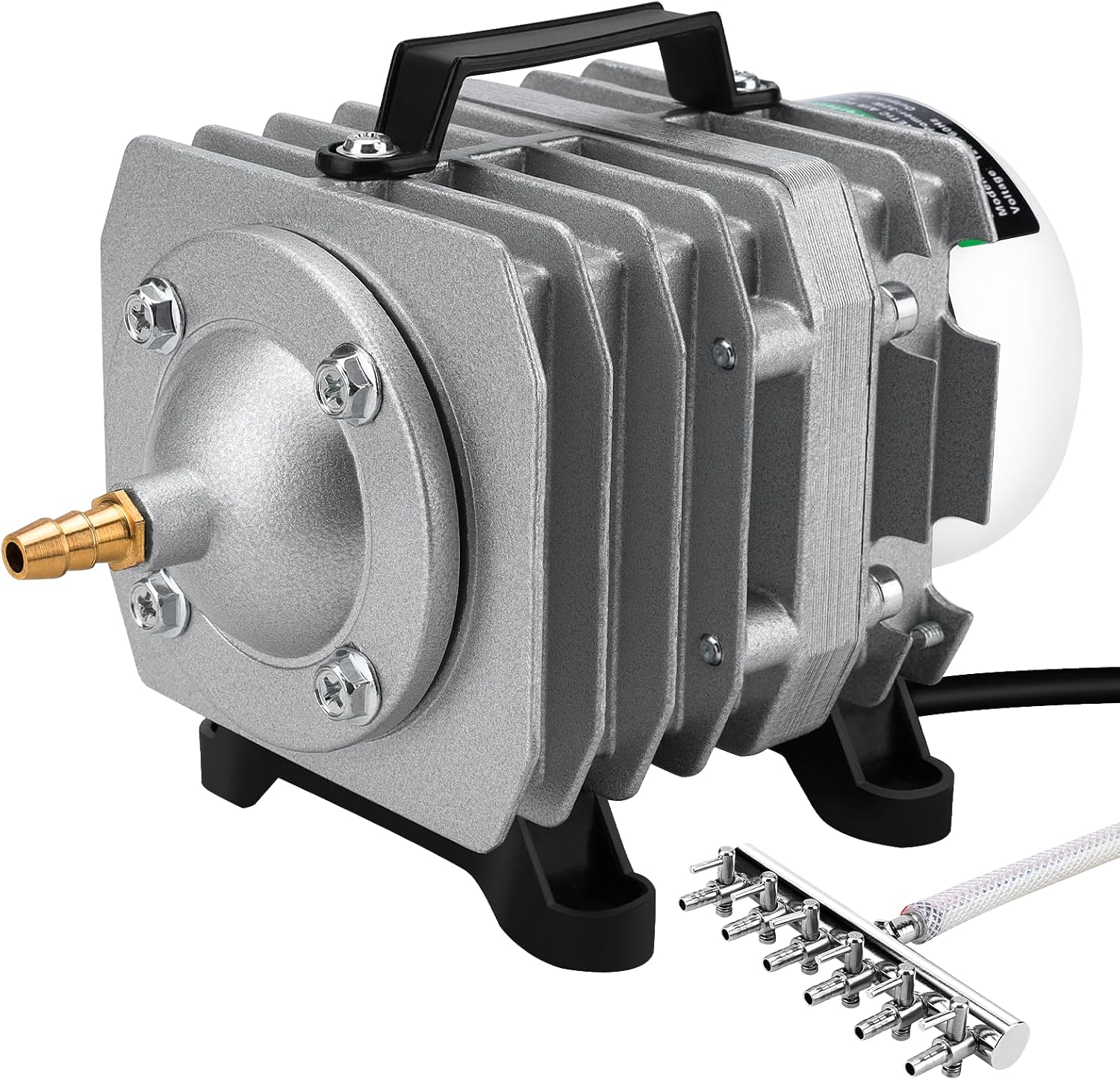 950/1110GPH Aquarium Air Pump,Fish Tank Air Pump with Adjustable Flow,3600/4200L Multi Purpose Commercial Air Pump for Aquarium,Pond,Hydroponic