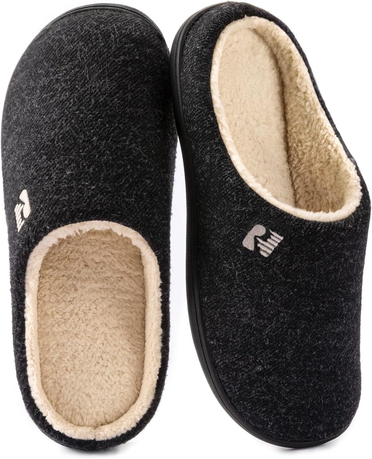 Men's Sherpa Lined Memory Foam Clog Slipper