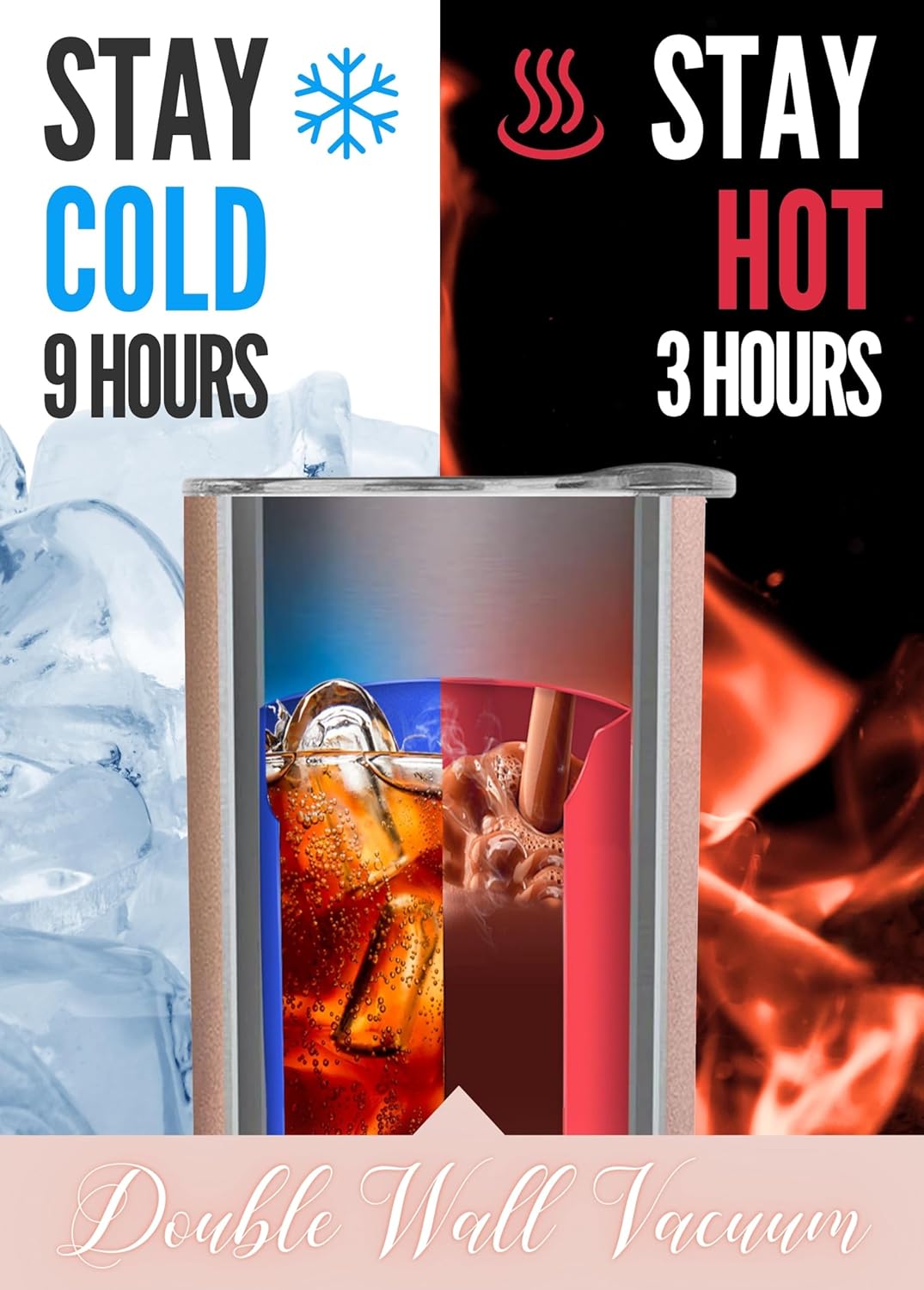 Onebttl Gifts for Girlfriend Stainless Steel Tumbler, Anniversary Valentines Day Gifts for Her, Girlfriend Birthday Gifts, Rose Gold, I am Not Spoiled 20oz - Image 6