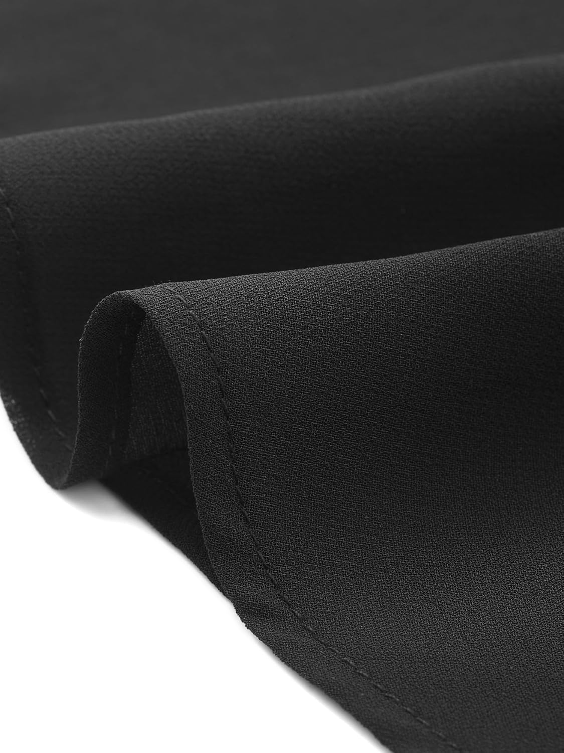 Agnes Orinda Plus Size Blouses for Women Flutter Petal Half 3/4 Sleeve Chiffon Top Loose Flowy Shirt Summer Blouse Top - Image 5