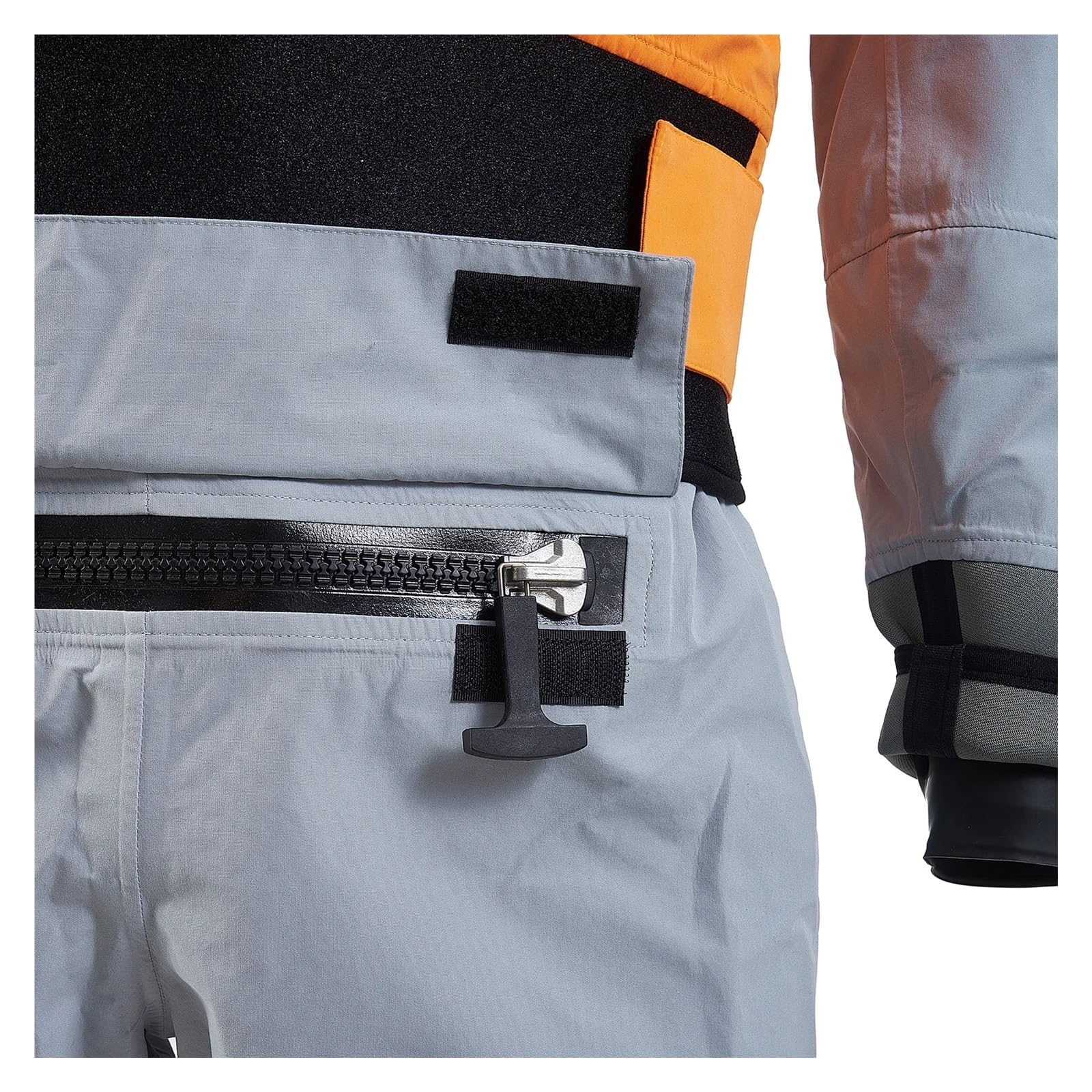 Trockentauchanzug 4-lagiger wasserdichter Kajak-Trockenanzug for Männer, einteilig, mit Latexdichtung for Driften