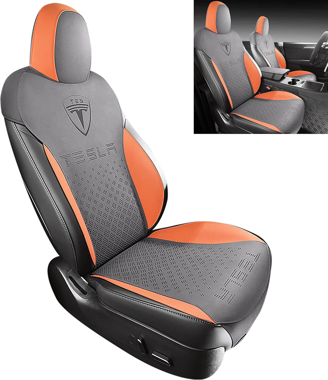 INCH EMPIRE Front Seat Cover for Tesla Model Y 20202023