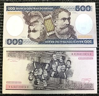 Brazil 500 Cruzados 1981 – 1985 Banknote Currency Bill