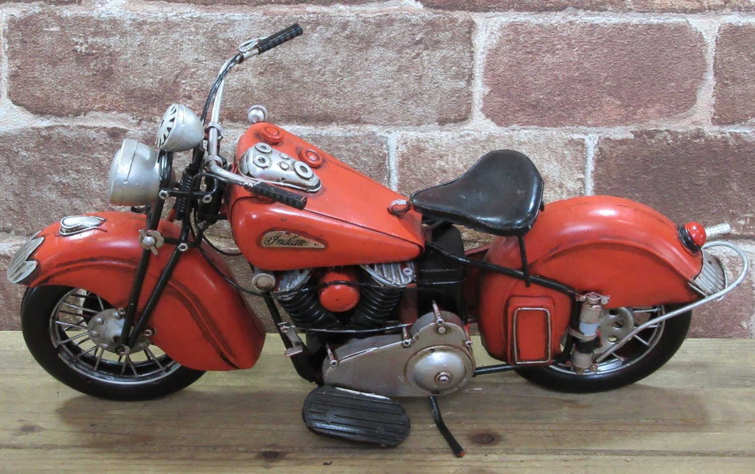 Amazon.co.jp: ブリキのおもちゃ(motorcycle orange) 27542 : ホビー