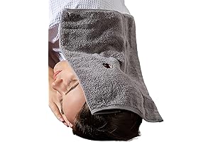 Ear Candling Treatment Towel, Gray
