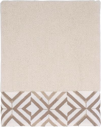 Avanti Linens Decoración de baño Harlow Collection, toalla de mano, marfil