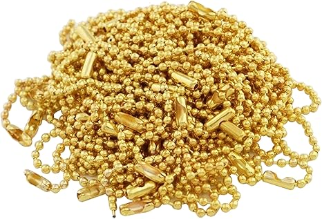 Amazon Lokipa ボールチェーン ゴールド 12cm コネクター付き 50本 キーホルダー ストラップ くさり用 手作素材 ハンドメイド アクセサリーパーツ アクセサリー用チェーン 通販