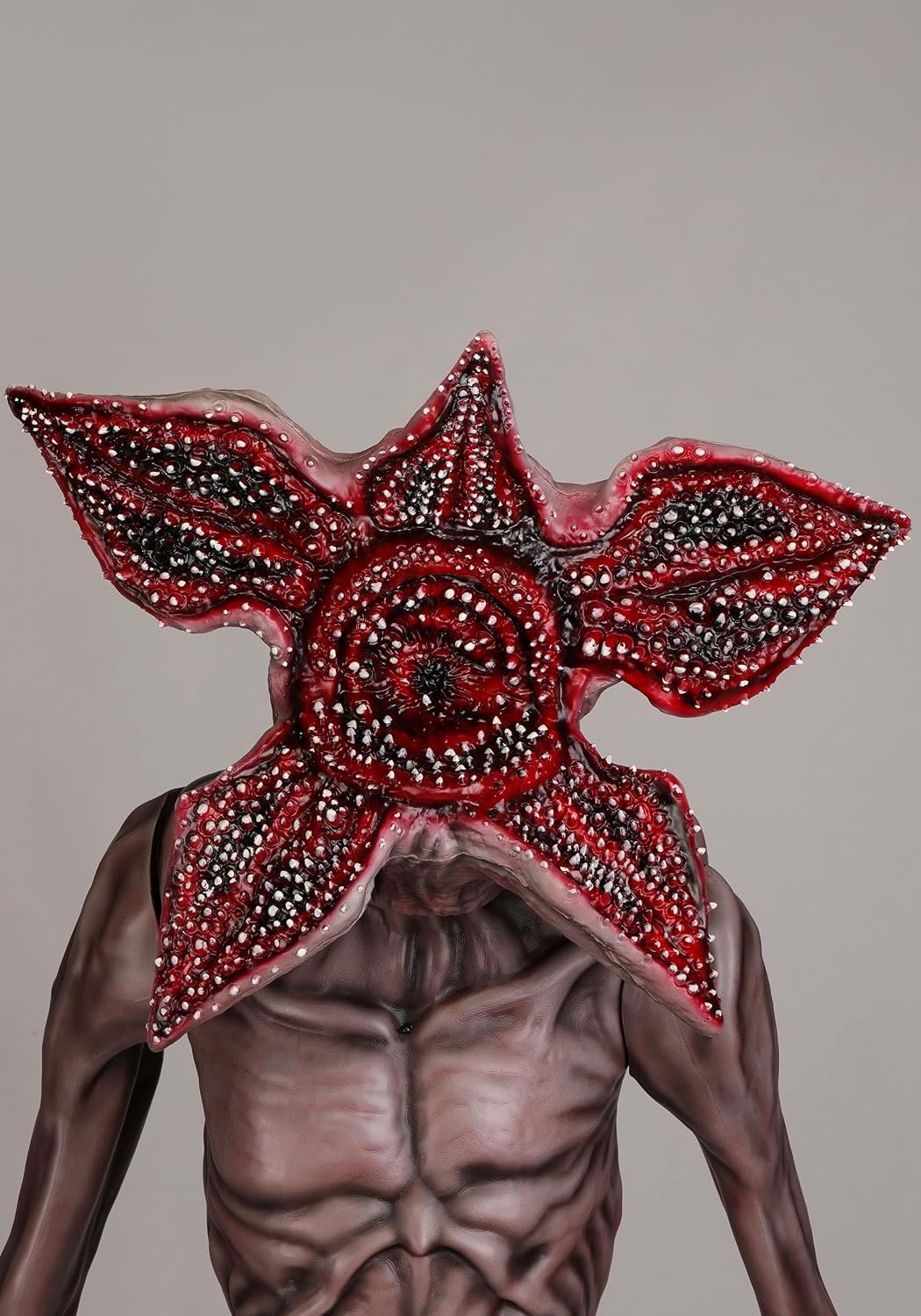 Gemmy 8FT Demogorgon Animatronic | Stranger Things Decoration Motion Sensor Activated with Creepy Sounds and Movement for Haunted House, Halloween Display Decor