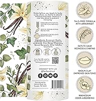 Vista 1 de Herb & Root Polvos corporales sin talco. Conjuntos de rosa, vainilla, sándalo, lavanda, jazmín y regalos (tamaño completo, vainilla)