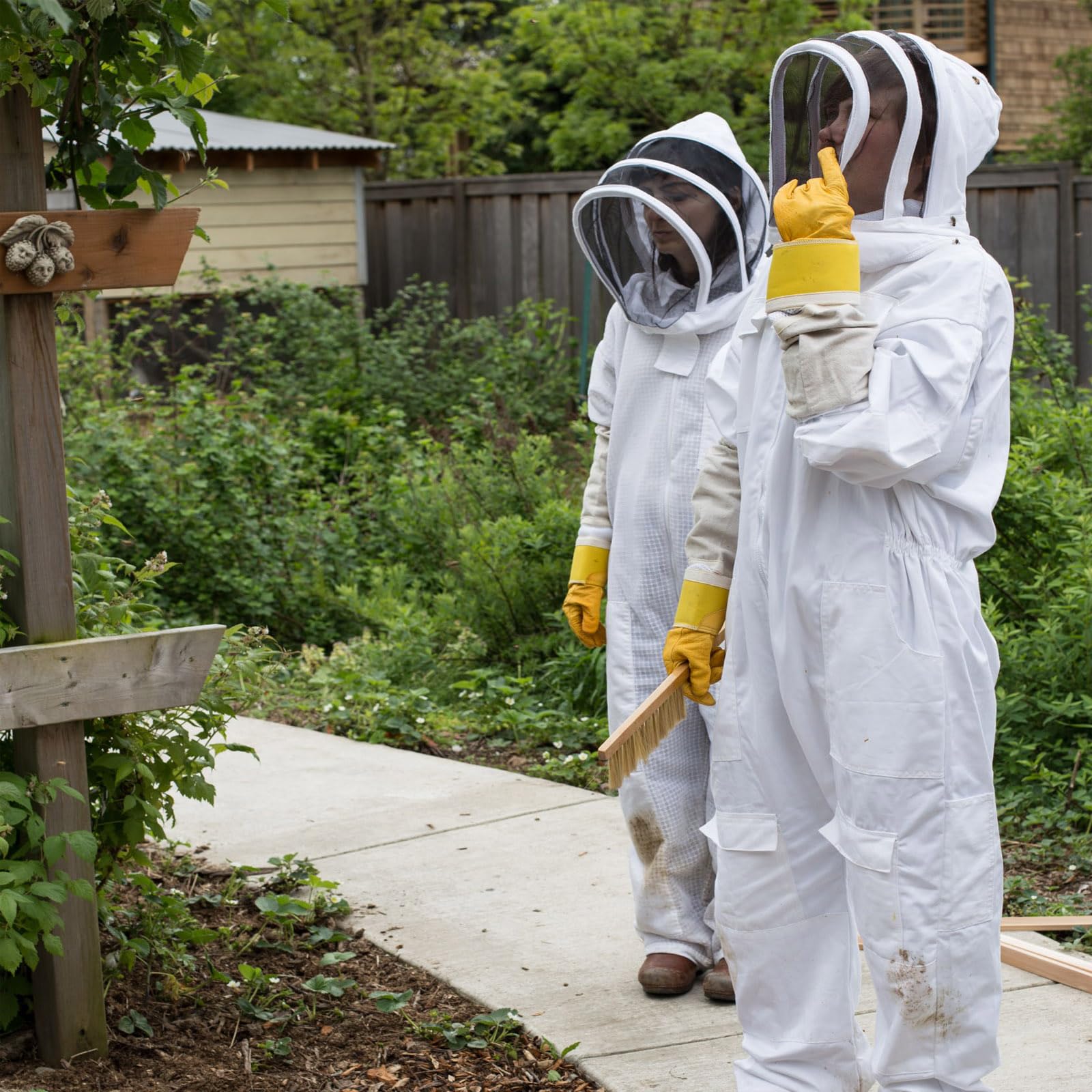 Beekeeper Kombinezon ochronny dla pszczelarza, kombinezon dla pszczelarza, kombinezon dla pszczelarza, kombinezon dla pszczelarza, kombinezon dla mężczyzn i kobiet (XXL)