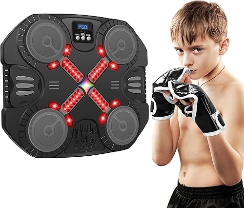 Music Boxing Machine Sport Toys for Kids and Adults