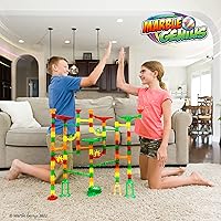 Vista 7 de Juego Marble Run Starter de Marble Genius, juguete STEM para niños de 4 a 12 años - 130 piezas completas