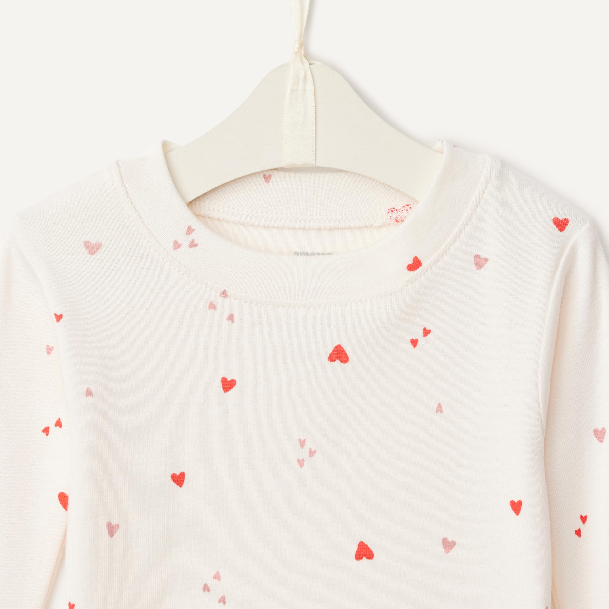 Amazon Essentials x Sofia Grainge Damen Langärmeliges Henley-Pyjama-Set