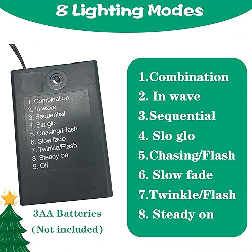 Miniatura 4 de Guirnalda de Navidad (6 pies, rojo)