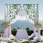 Freyalife Fake Vines for Room Decor(12 Pack 84 Feet) Aesthetic Artificial Plant Ivy Leaves Hanging Greenery Garlands for Home Bedroom Wall Wedding Christmas Party Office Patio Outdoor Garden Décor